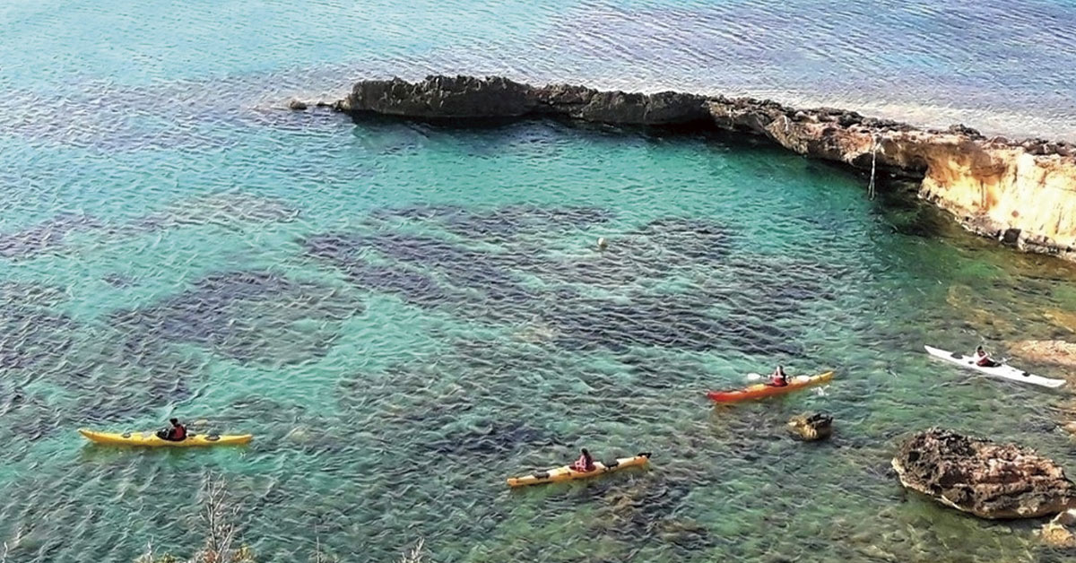 kayak en ibiza