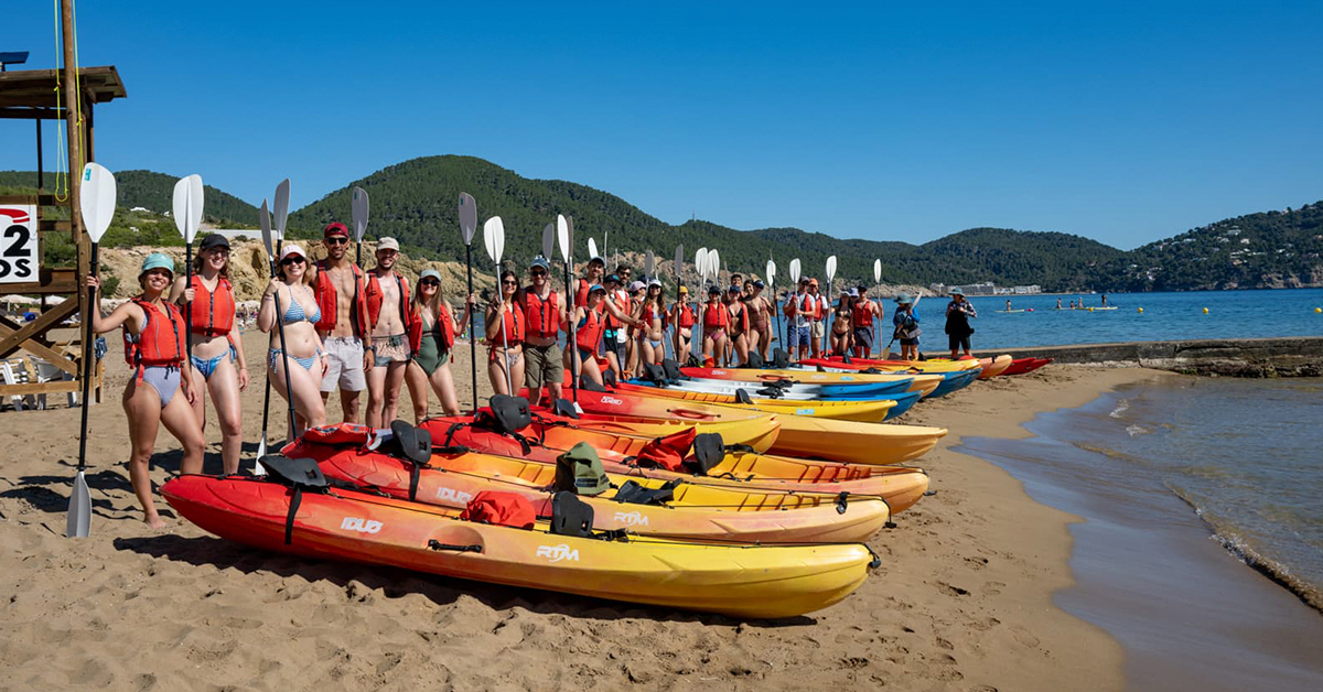 kayak en enjoy ibiza day