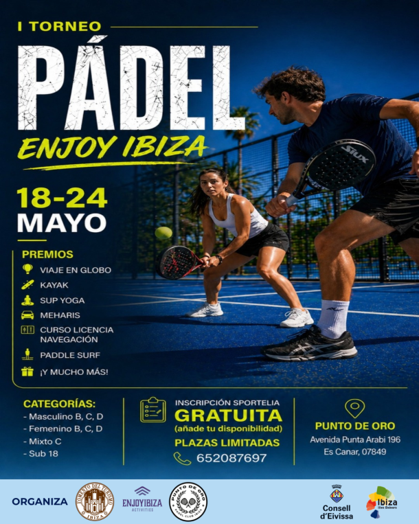 I torneo pádel Enjoy Ibiza